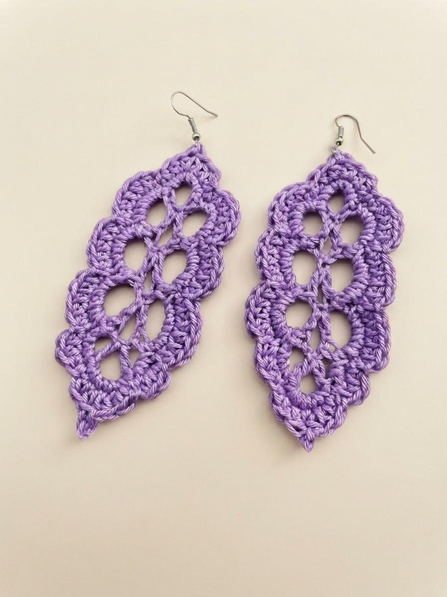 Filigree Leaf Earrings