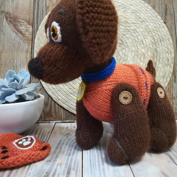 Knitted Z U M A (PAW Patrol)
