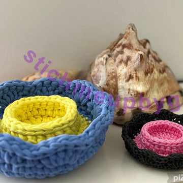 Tea light candle holder/trinket dish pattern