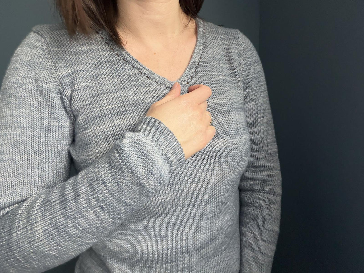 Amsonia sweater