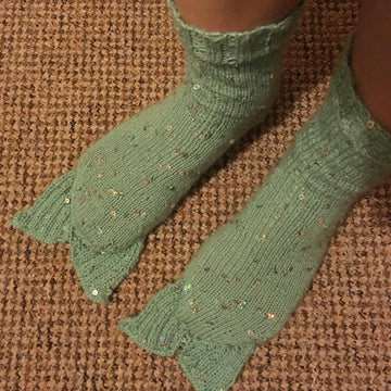 Sequin Mermaid Tail Socks