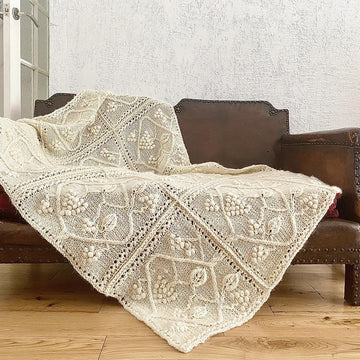 Vine Trellis Afghan
