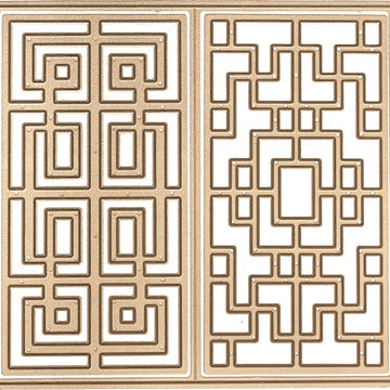 Spellbinders Shapeabilities Dies By Lene Lok - Chinese Traditional Fence 2.4" To 5.1"
