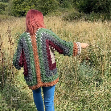 Bobblina Longline Hexi Cardi
