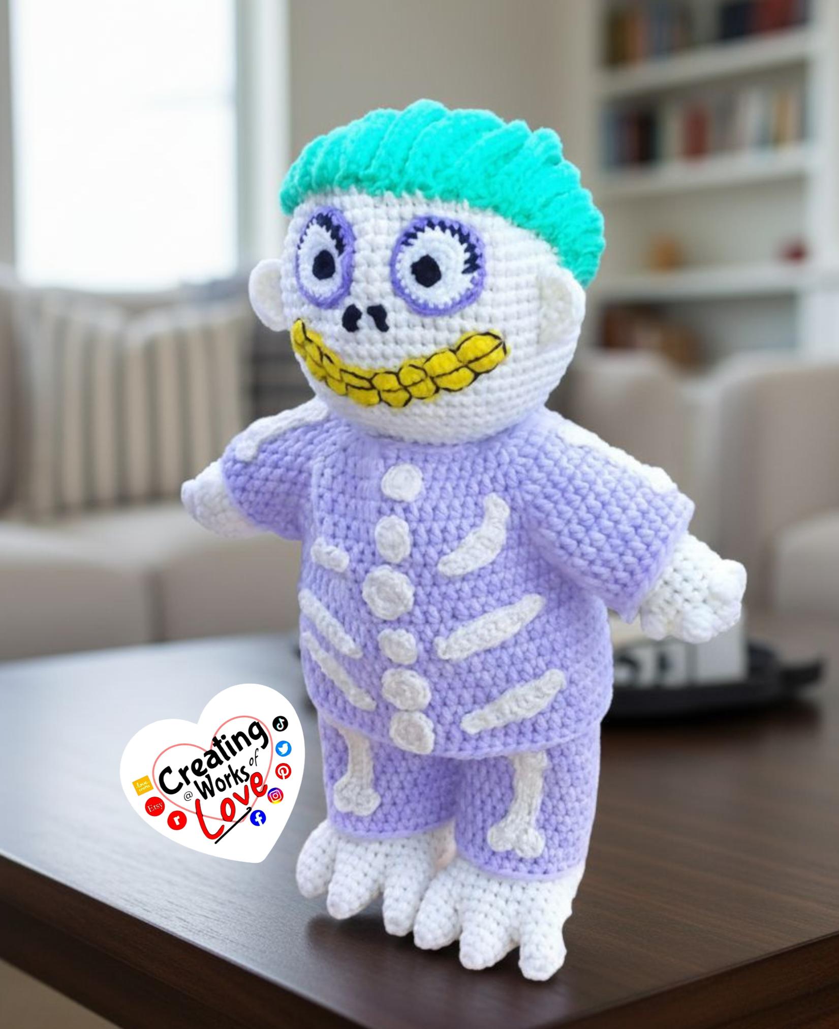 Skellington Boy Doll