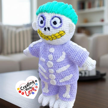 Skellington Boy Doll