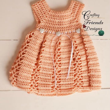 Ribbon & Lace Infant Dress