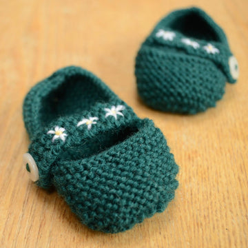 Baby Button Shoes