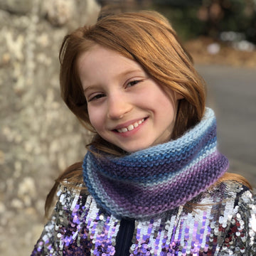 Child corded edge cowl