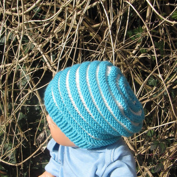 Baby Stripe Slouch Hat