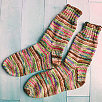 Basic Sock Pattern in 8 sizes