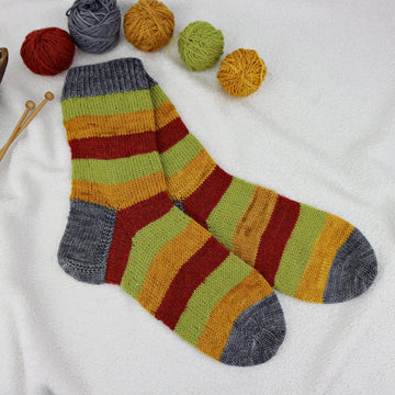 Happy Scrappy Socks - Stash Busting Project