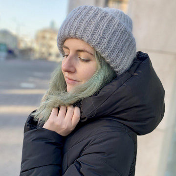 Slouchy Mohair Hat