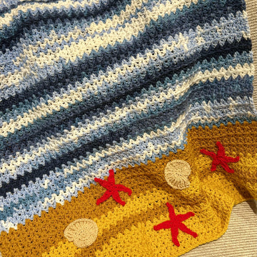 Seaside Dreams children blanket