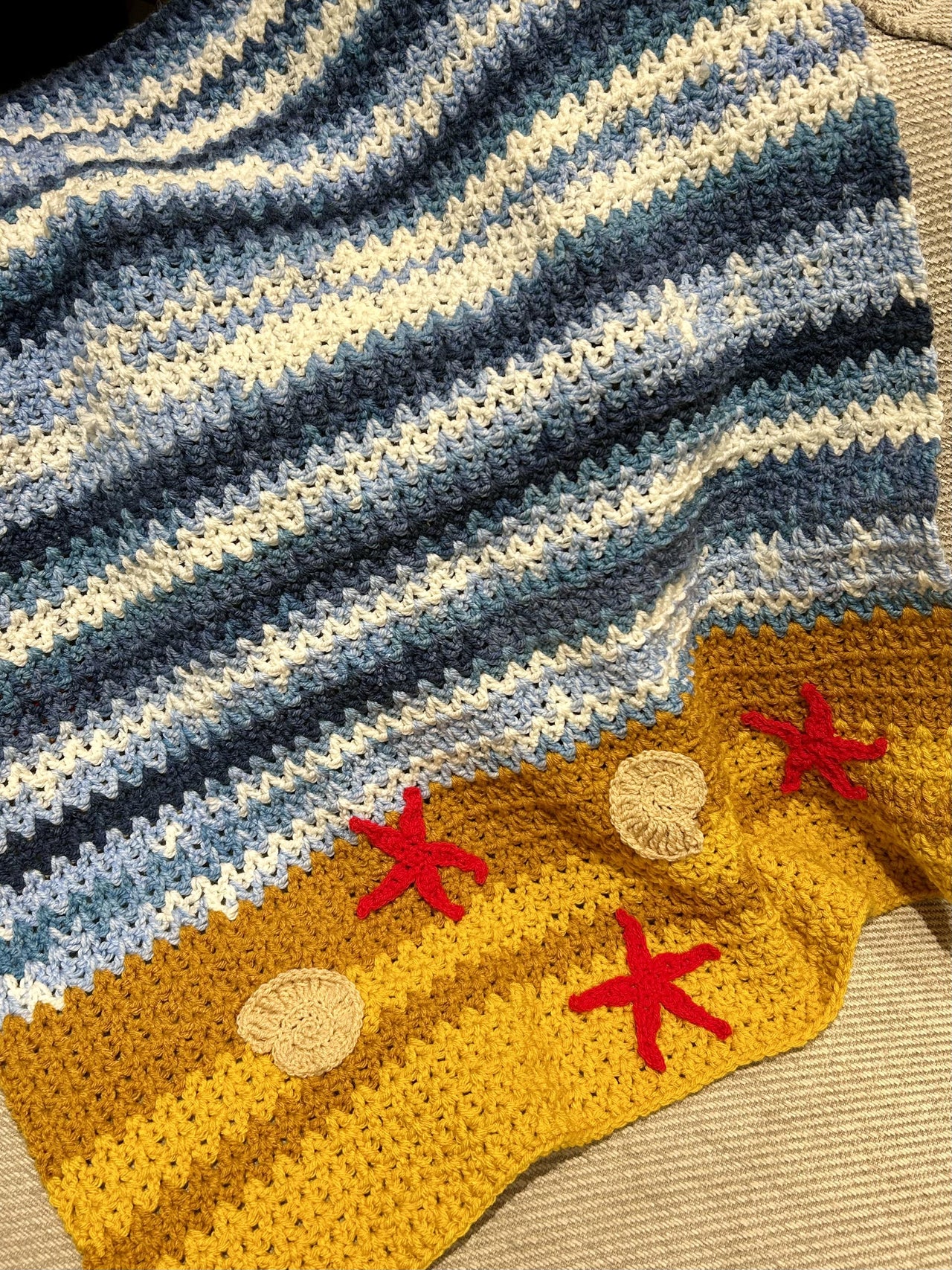 Seaside Dreams children blanket