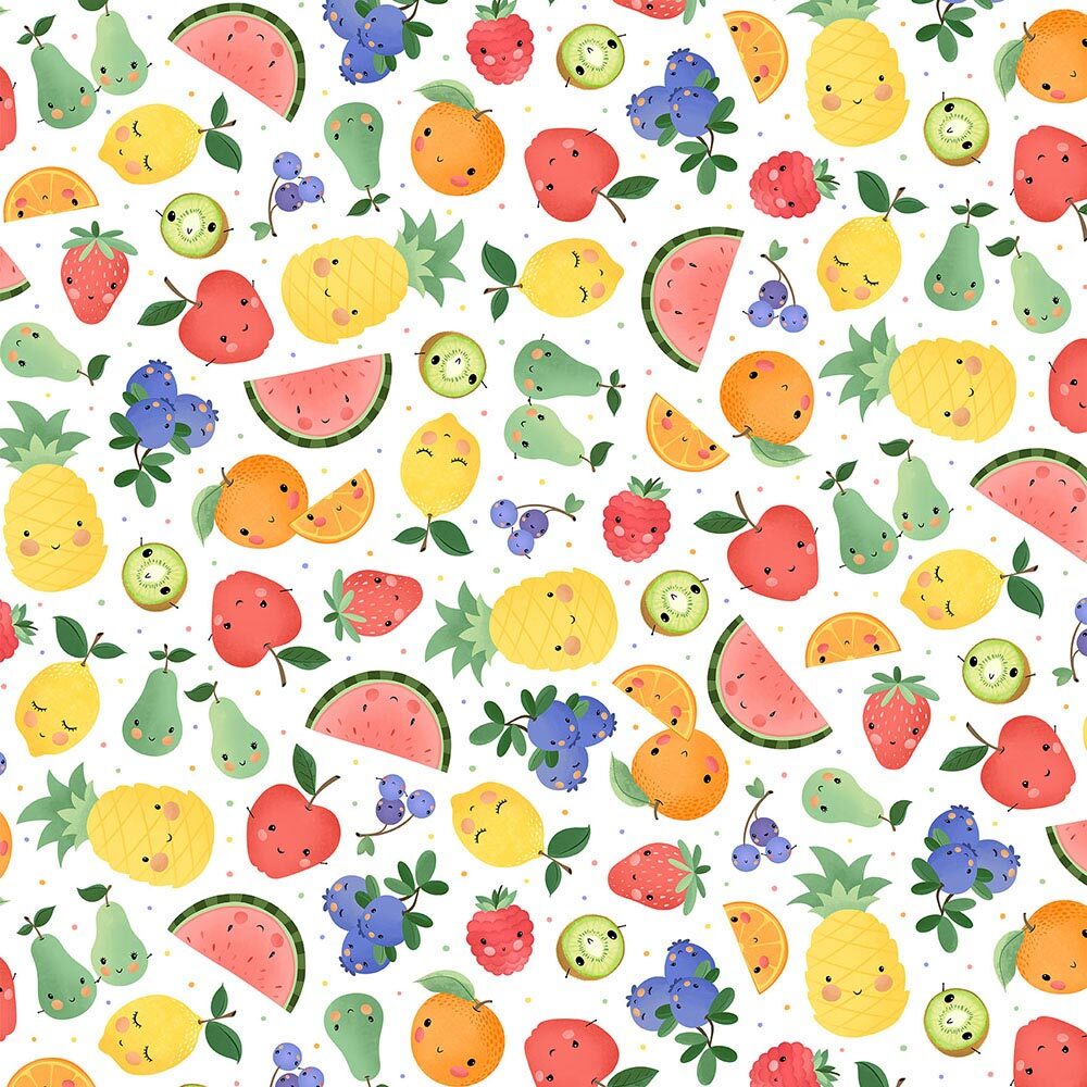 Michael Miller Fabrics A Bushel and a Peck - My Main Squeeze (Multi)