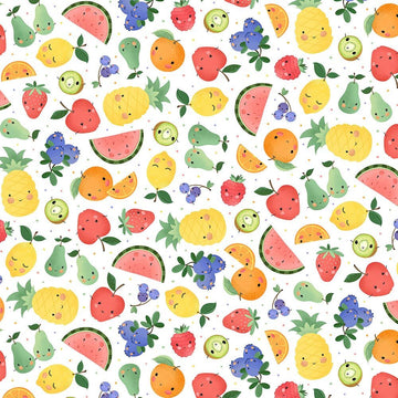 Michael Miller Fabrics A Bushel and a Peck - My Main Squeeze (Multi)