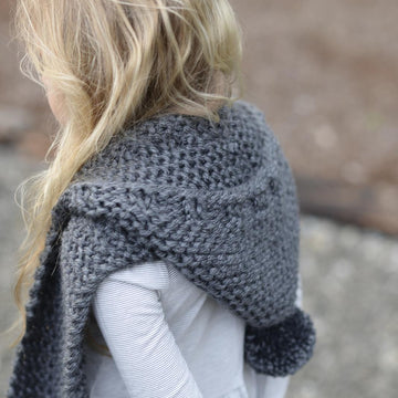 Tuft Hooded Scarf