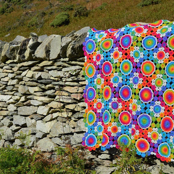 Windmills Crochet Blanket