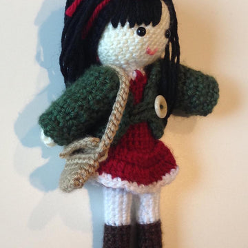 Amigurumi Autumn Girl Doll