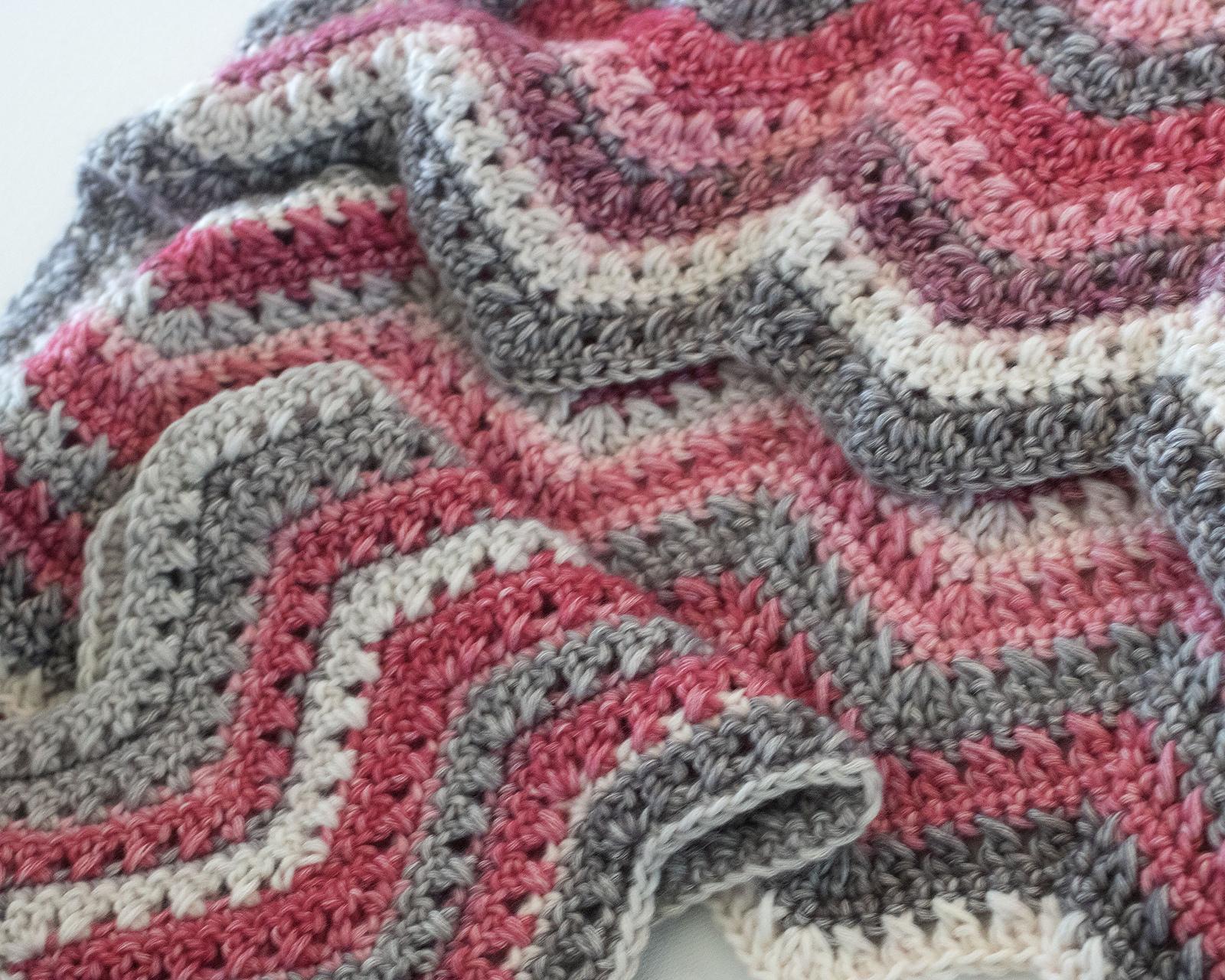 Two Variation Chevron Scarf