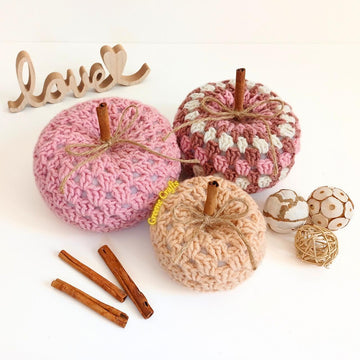 No Sew Granny Stitch Pumpkins
