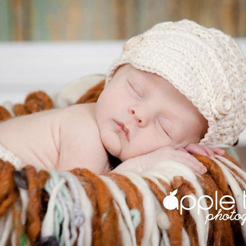 Textured Newsboy Beanie