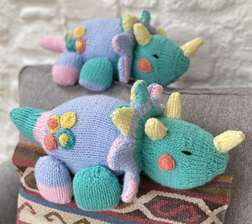 The Very Cuddly Triceratops Dinosaur Toy
