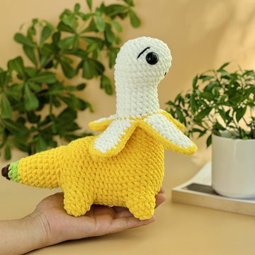 NO SEW Cute BANANASAURUS
