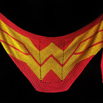 Wonder Woman Wrap (crochet)