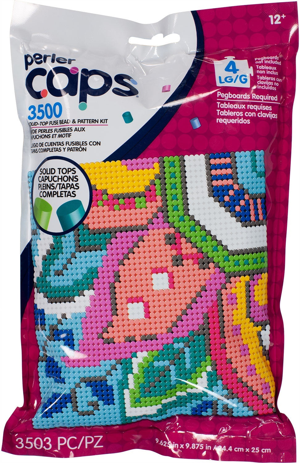 Perler Cap Pattern Bag - Flower
