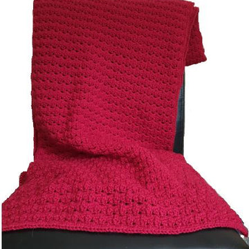 Easy Peasy Claret Shawl