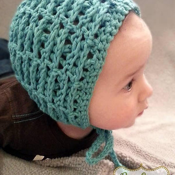 Double Helix Baby Bonnet