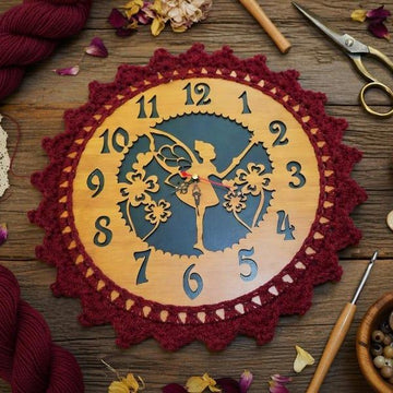 Crochet Clock Pdf + Video Tutorials