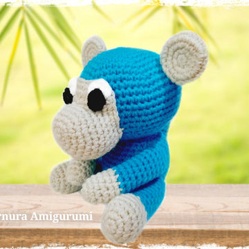 Crochet pattern Benn the monkey