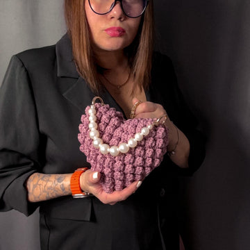 Heart handbag