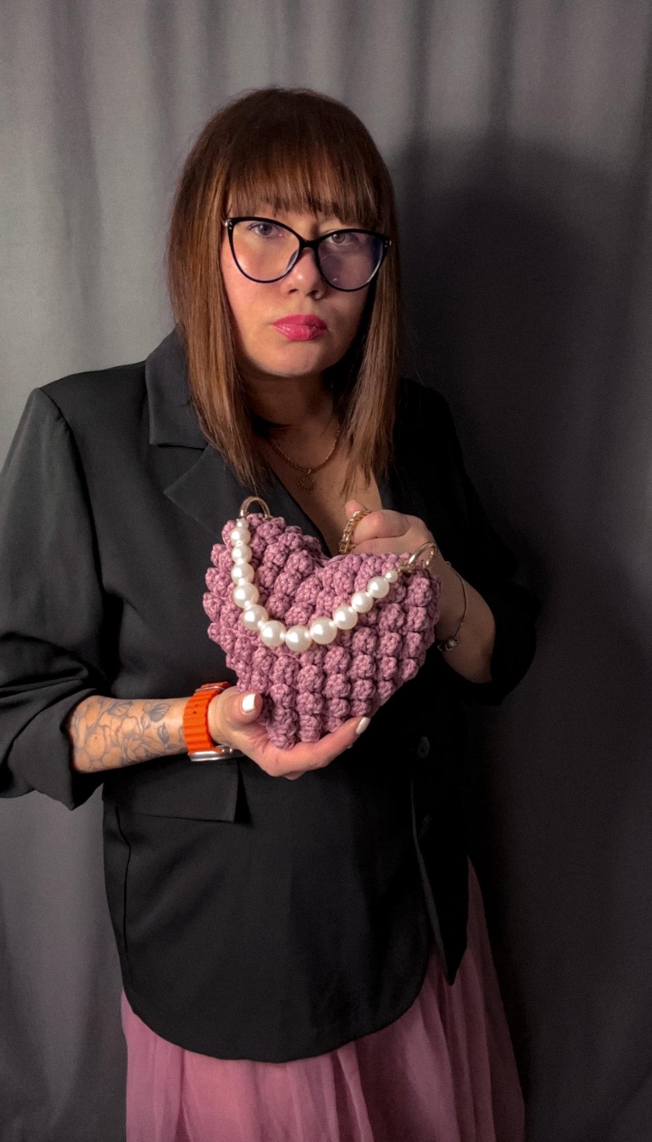 Heart handbag