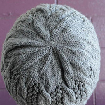 Cables 'n Lace Hat
