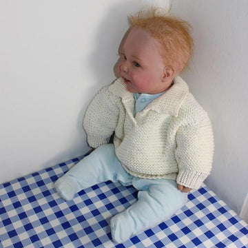 Baby Garter Stitch Sweater