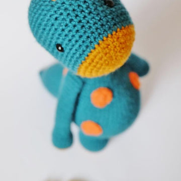 Crochet Dragon and Dino 2 in 1