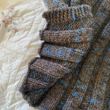 The Log Cabin Throw