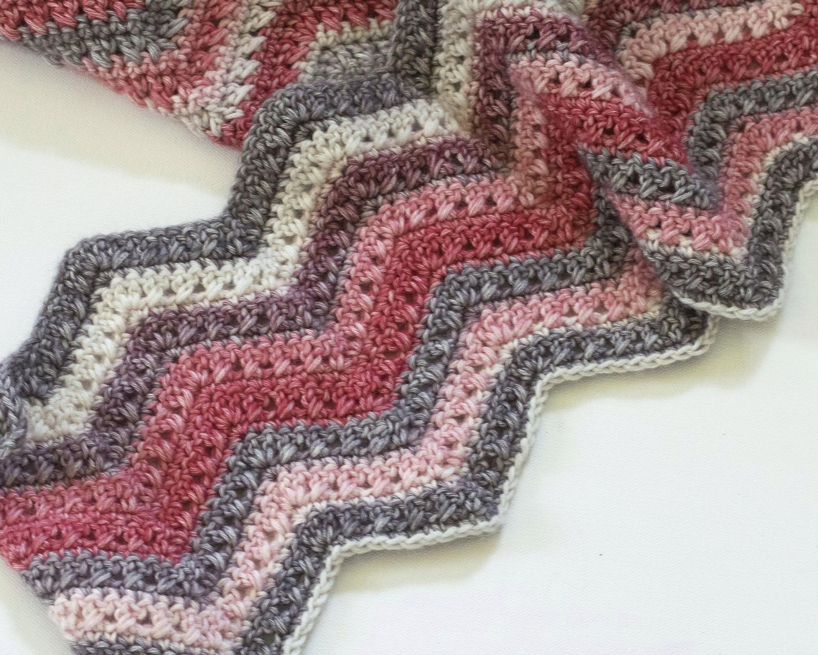 Two Variation Chevron Scarf