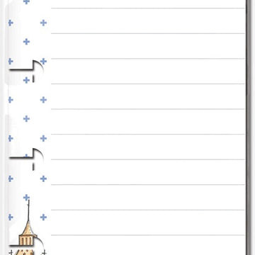Happy Planner Mini Half Sheet Fill Paper 60/Pkg - Lined Sheet