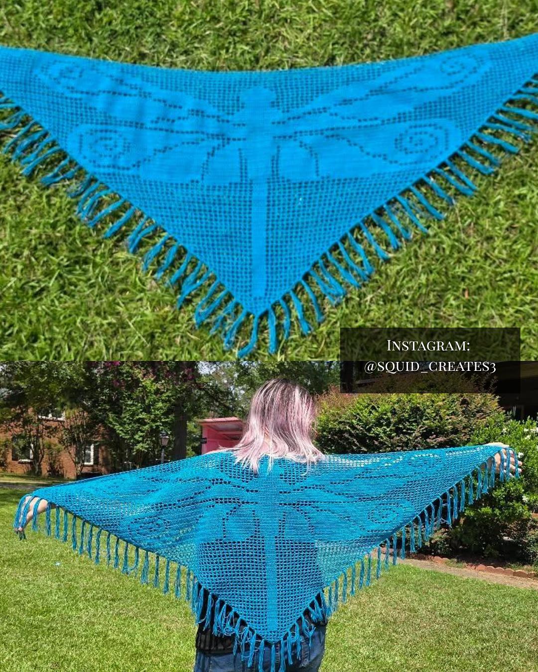 Dragonfly Scarf