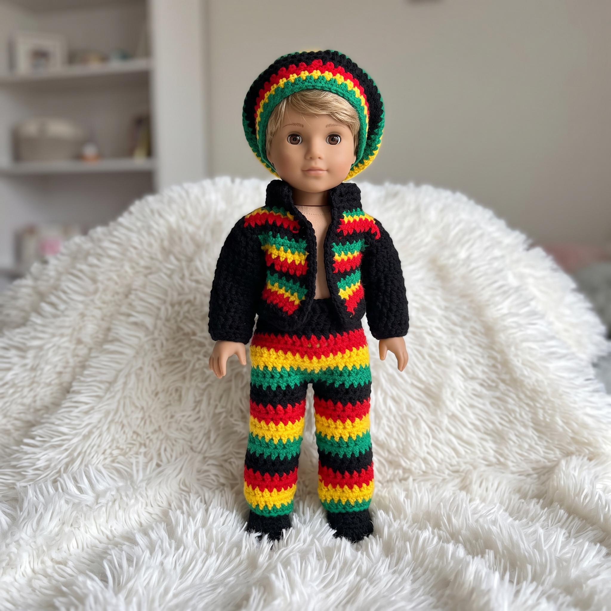 Reggae Doll Costume