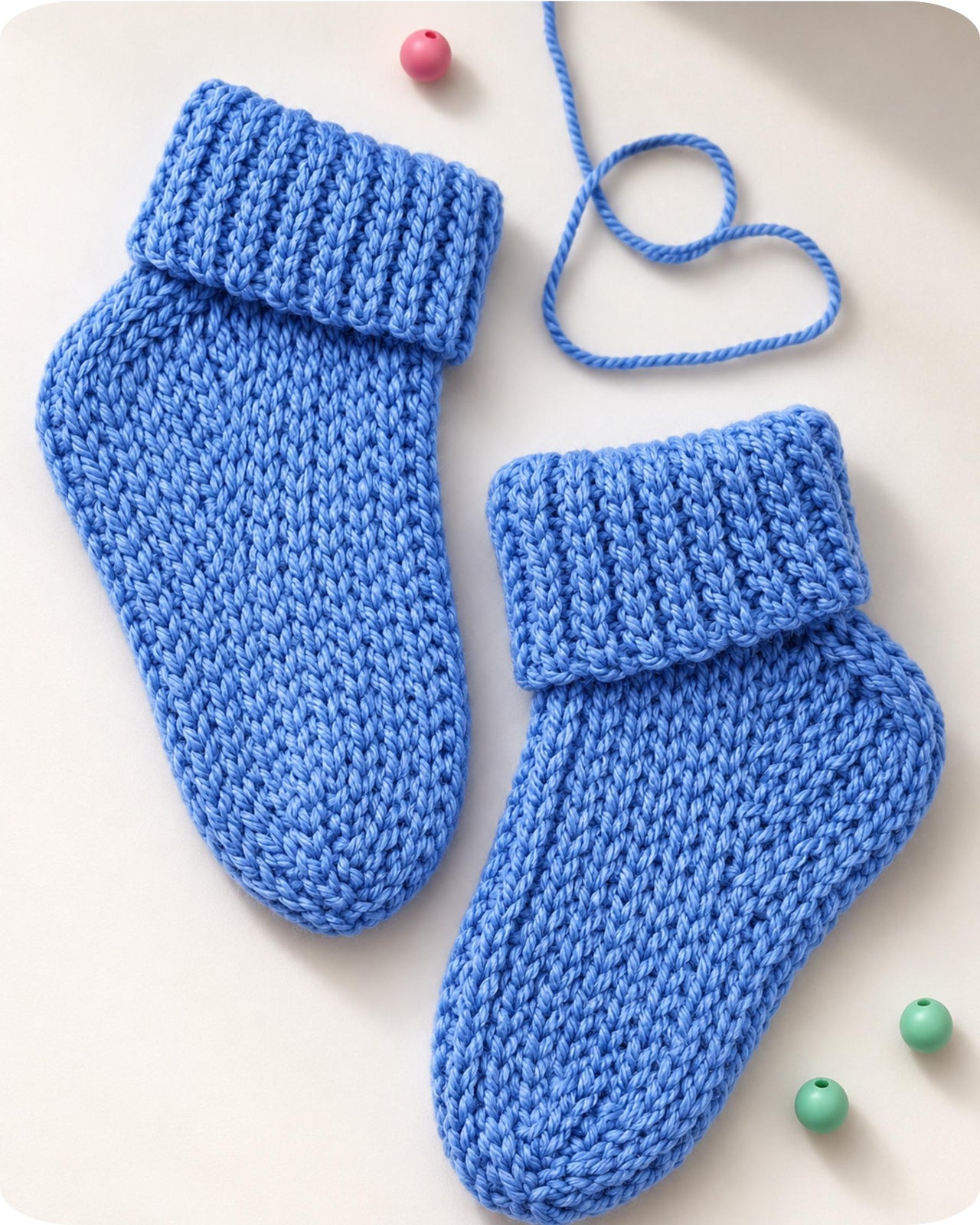 Children’s adjustable size crochet socks pattern S12