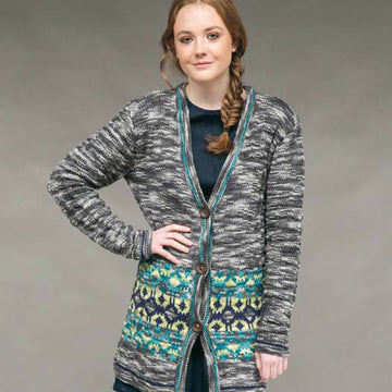 Warming Trend Cardigan in Rowan Pure Wool Superwash Worsted - D175 - Downloadable PDF