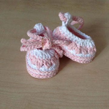 Summer Baby Bootie & Sandal & Crown & Hat Set N 207