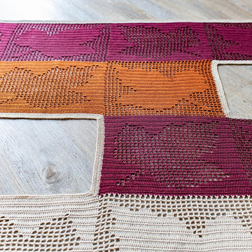 Fallen Leaves Doily