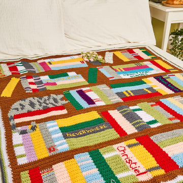 Snuggle up with a book blanket